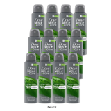 Dove Men Plus Care Extra Fresh 48 Hour Antiperspirant and Deodorant Dry Spray 3.8Oz (Pack of 12)