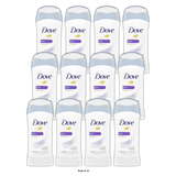 Dove Invisible Solid Anti-Perspirant Deodorant Fresh 2.6Oz (Pack of 12)