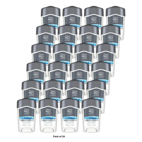 Dove Men Plus Care Clinical Protection Antiperspirant & Deodorant Clean Comfort 1.7Oz (Pack of 24)