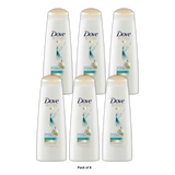 Dove Coconut & Hydration Oil Blend Shampoo for Dry Hair 12Oz (Pack of 6)