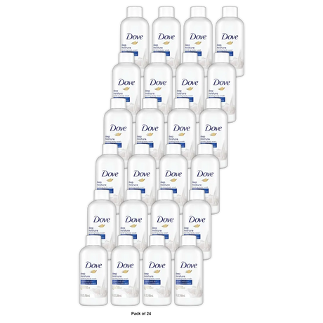 Dove Deep Moisture Nourishing Body Wash 3Oz (Pack of 24)