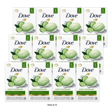 Dove Go Fresh Cool Moisture Beauty Bath Bar 6 Ea 3.75Oz (Pack of 12)