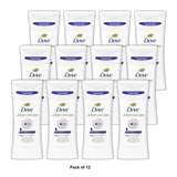 Dove Invisible Advanced Care Antiperspirant Deodorant Sheer Fresh2.6Oz (Pack of 12)
