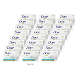 Dove Beauty Moisturizing Cream Bar Soap For Sensitive Skin Unscented 3.17Oz (Pack of 48)