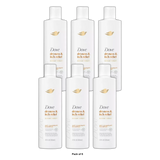 Dove Beauty DermaCare Anti Dandruff Shampoo for Scalp Dryness and Itch Relief 12Oz (Pack of 6)