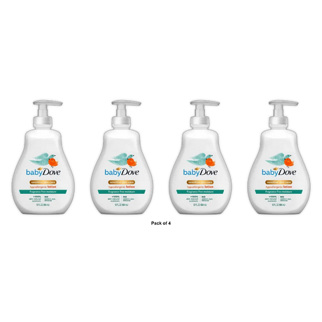 Dove Baby Sensitive Moisture Lotion Fragrance Free 13Oz (Pack of 4)