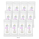 Dove Beauty 0% Aluminum Deodorant Stick Coconut And Pink Jasmine 2.6Oz (Pack of 12)