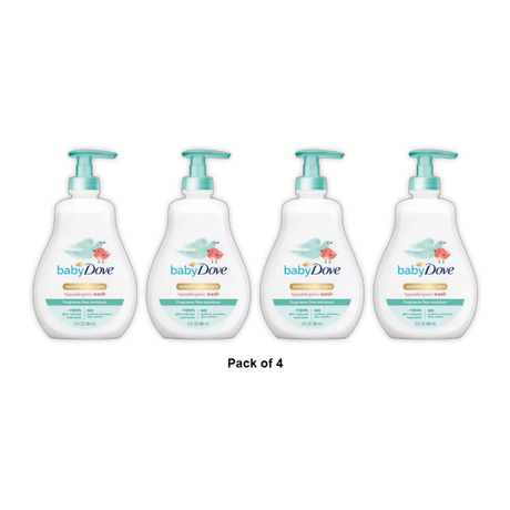 Dove Baby Tip To Toe Body Wash Sensitive Moisture 13Oz (Pack of 4)
