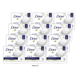 Dove Beauty Bar Gentle Skin Cleanser Original Made With 1/4 Moisturizing Cream 3 Ea 3.17Oz (Pack of 12)