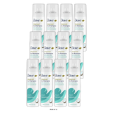 Dove Advanced Dry Shampoo Fresh Coconut Refresh Without Water 5Oz (Pack of 12)