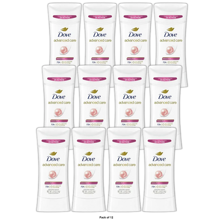 Dove Advanced Care Antiperspirant Deodorant Beauty Finish 2.6Oz (Pack of 12)