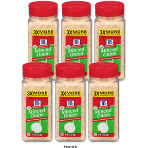 McCormick Kosher Minced Onions 6.37 Oz (Pack of 6)