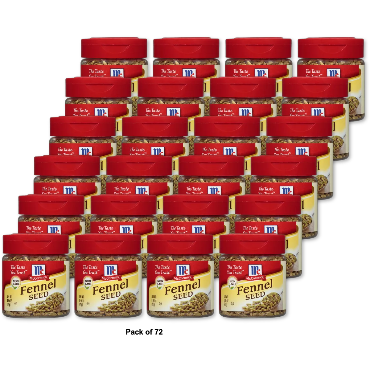 McCormick Fennel Seed 0.85 oz (Pack of 72)