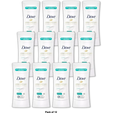 Dove Advanced Care with Nutrium Moisture Sensitive Skin Deodorant 2.6Oz (Pack of 12)