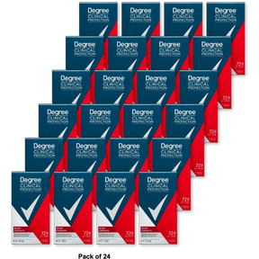 Degree Clinical Antiperspirant Deodorant For Men Sport Strength 1.7Oz (Pack of 24)