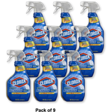 Clorox Disinfecting Bleach Free Bathroom Cleaner 30Oz (Pack of 9)