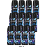 Axe Blue Lavender 72-Hour Aluminum-Free Premium Body Spray - Mint + Amber 4oz (Pack of 12)