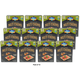 Blue Diamond Nut Thins Sesame 4.25 oz (Pack of 12)