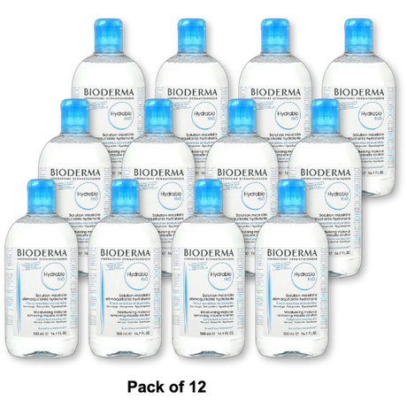 Bioderma Hydrabio H2O 16.9 oz (Pack of 12)