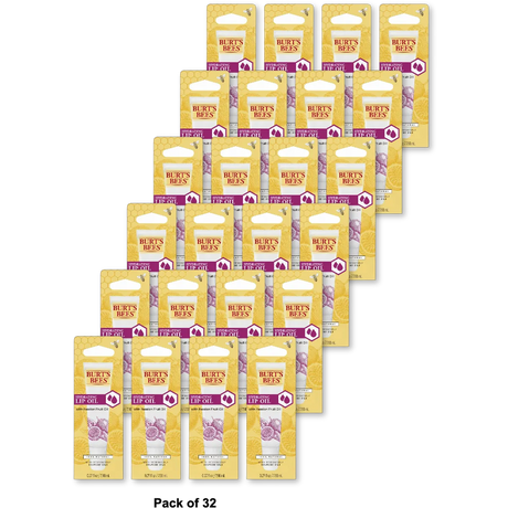 Burt'S Bees Hydrating Lip Oil With Passion Fruit Oil, 0.27 Oz (Pack Of 32)