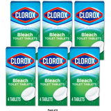 Clorox Automatic Toilet Bowl Cleaner 3.5 oz Tabs (Pack of 6)
