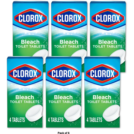 Clorox Automatic Toilet Bowl Cleaner 3.5 oz Tabs (Pack of 6)