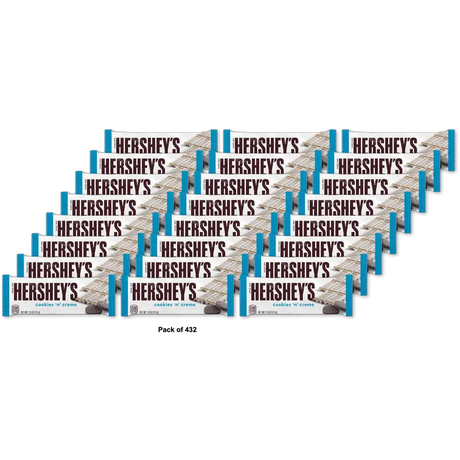 Hersheys Cookies N Creme Candy Bar 1.5Oz (Pack of 432)