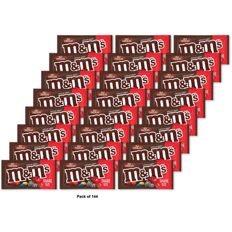 M And Ms King Size Milk Chocolate Candies 3.14Oz (Pack of 144)