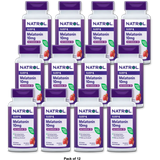 Natrol Melatonin Fast Dissolve 10 Mg Tablets Citrus Punch60 Ea 1.28Oz (Pack Of 12)