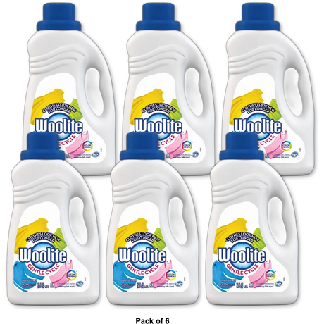 Woolite All Clothes No Harsh Ingredients Everyday Laundry Detergent 50Oz (Pack of 6)
