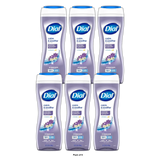 Dial Lavender and Twilight Jasmine Hydrating Body Wash 16Oz (Pack of 6)