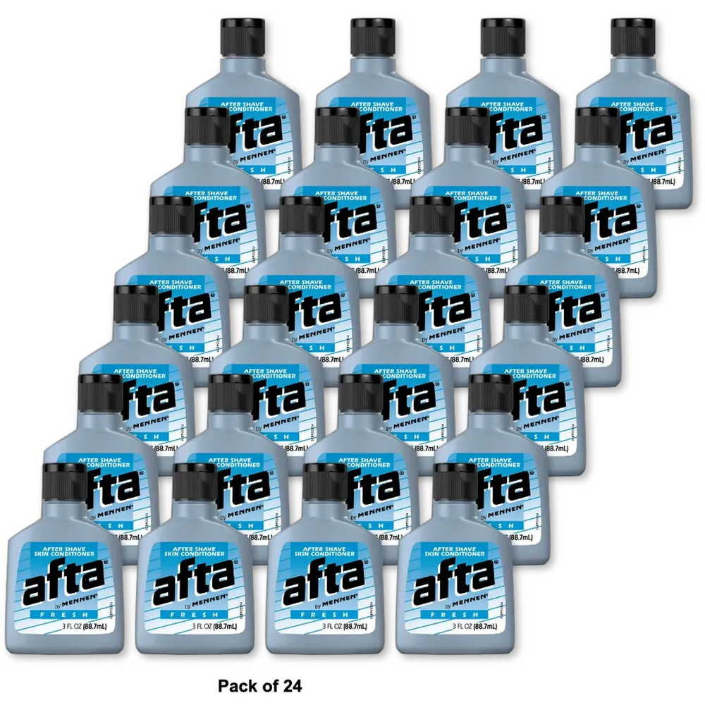Afta After Shave Skin Conditioner By Mennen Fresh 3Oz (Pack of 24)