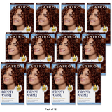 Clairol Nice & Easy Natural Looking Permanent Hair Color Dark Auburn 4R 8.15Oz (Pack of 12)