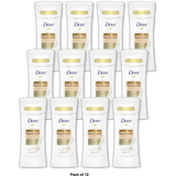 Dove Even Tone Antiperspirant Deodorant Stick Apple Blossom & Mango Butter 2.6 oz (Pack of 12)