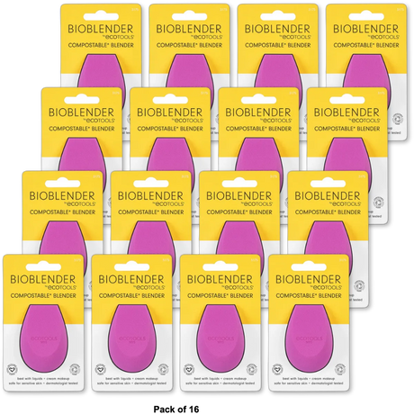 Ecotools Limited Edition Bioblender Makeup Sponge Holiday Ornament 1 Count 0.21Oz (Pack Of 16)