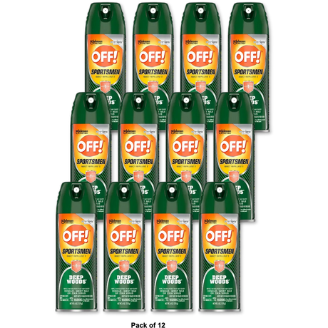 Off Deep Woods Sportsman Insect Repellant 6Oz (Pack of 12)