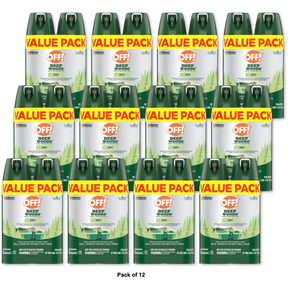 Off Deep Woods Insect Repellant VIII Dry 8oz (Pack of 12)