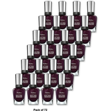 Sally Hansen Complete Salon Manicure Nail Polish Pat Black 0.5Oz (Pack of 72)