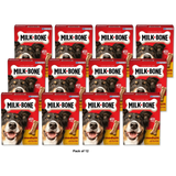 Milk Bone Crunchy Texture Snacks for Medium Dogs Teeth Clean 24Oz (Pack of 12)
