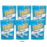 Flipz Pretzels White Fudge Packages 5Oz (Pack of 6)