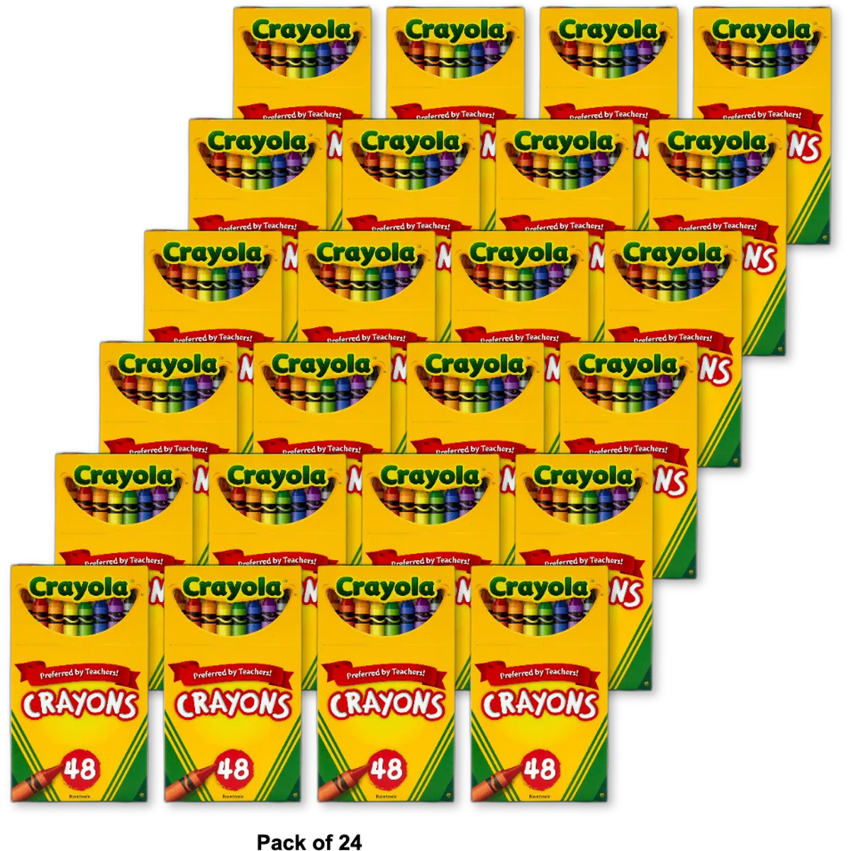 Crayola Nontoxic Crayons48 Ea 18.4oz (Pack of 24)