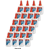 Elmers All Multi Purpose Glue Stronger Formula -1.25Oz (Pack of 48)