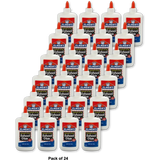 Elmers Washable No Run Liquid School Glue 7.62Oz (Pack of 24)