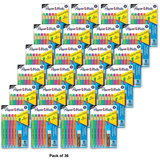 Papermate Handwriting Mechanical HB Pencil 1 Lead Refill 2 Erasers Assorted 1.13oz (Pack of 36)