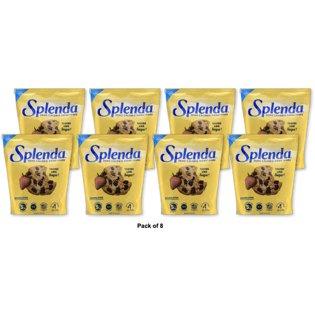 Splenda Zero Calorie Granulated Sweetener 9.7Oz (Pack of 8)
