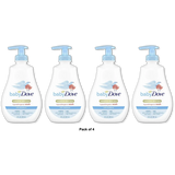 Baby Dove Rich Moisture Hypoallergnic Wash Newborn Sensitive Skin 13Oz (Pack of 4)