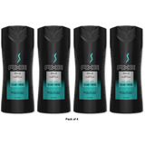 Axe Shower Gel Apollo16Oz (Pack of 4)