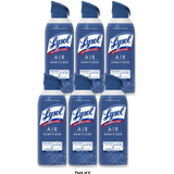 Lysol White Linen Air Sanitizing Spray 10Oz (Pack of 6)