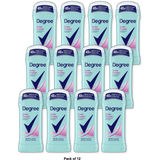 Degree Anti-Perspirant And Deodorant Invisible Solid For Women Sheer Powder 2.6Oz (Pack of 12)
