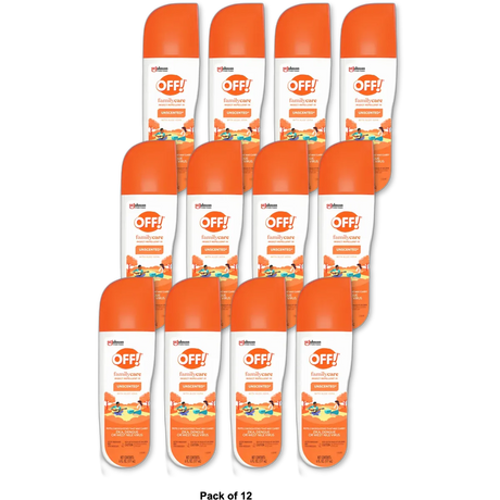 Off Family Care Insect Repellent IV Unscented 6oz (Pack of 12)